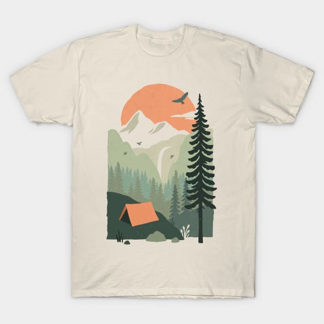 Campgrounds T-Shirt by WildOak